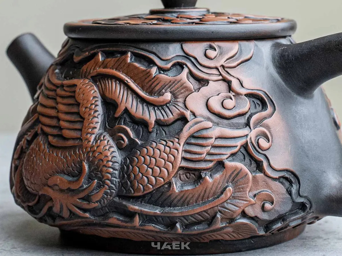 Чайник № 92 из керамики Цзяньшуй, 202 мл