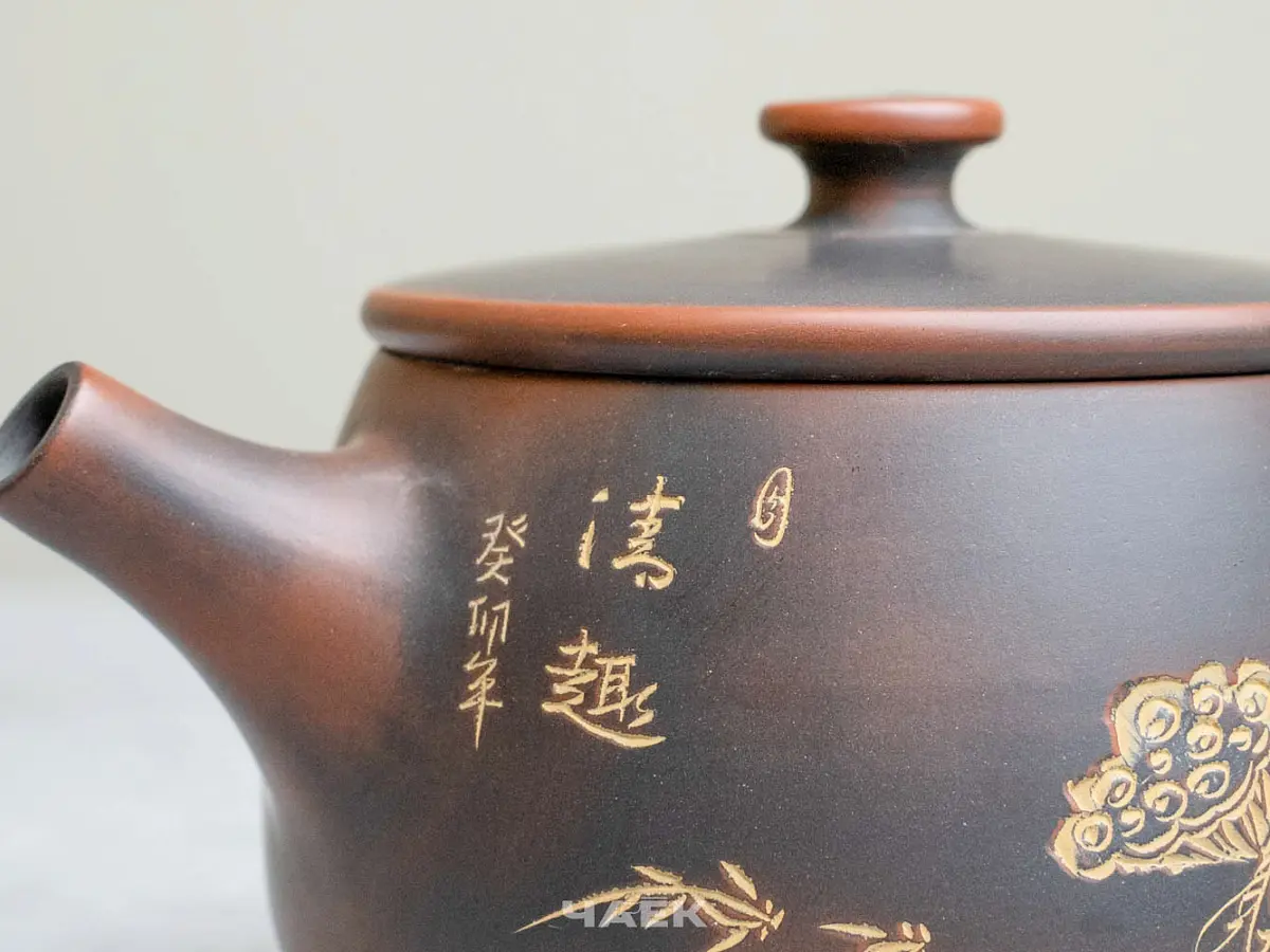 Чайник из Гуанси № 197, керамика Циньчжоу, 160 мл