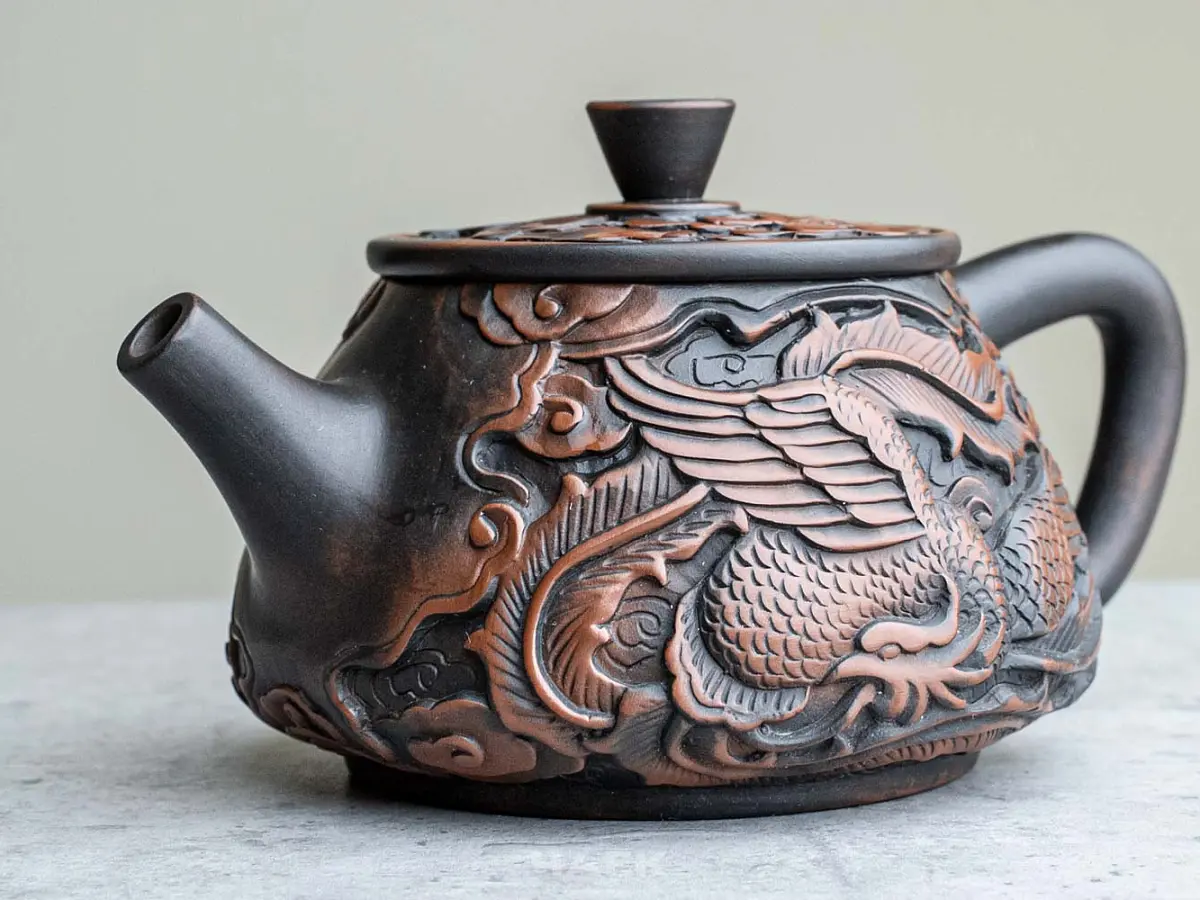 Чайник № 92 из керамики Цзяньшуй, 202 мл