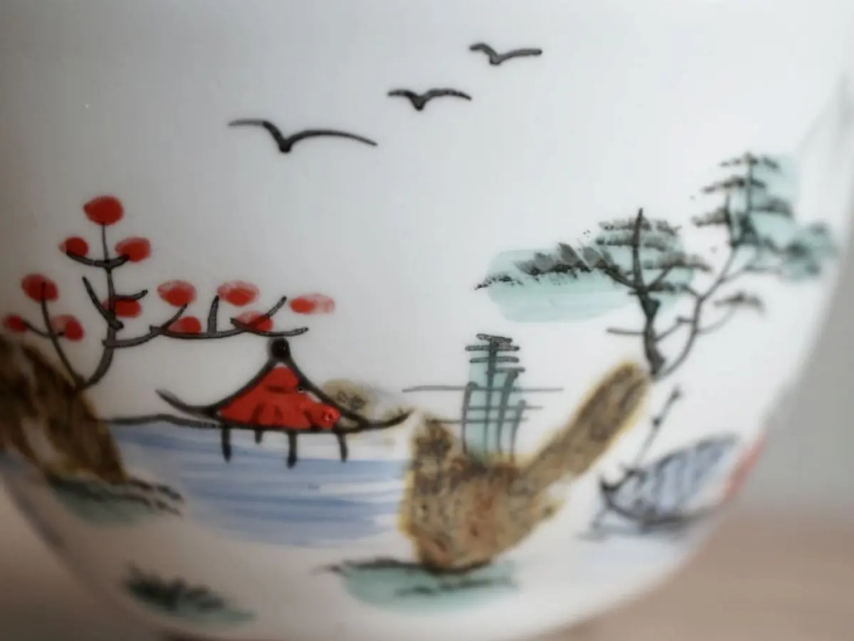 Пиала № 43, керамика Дэхуа, 80 мл