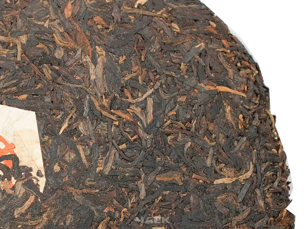 Шен пуэр «Зелёная печать», 1999 год, 357 грамм