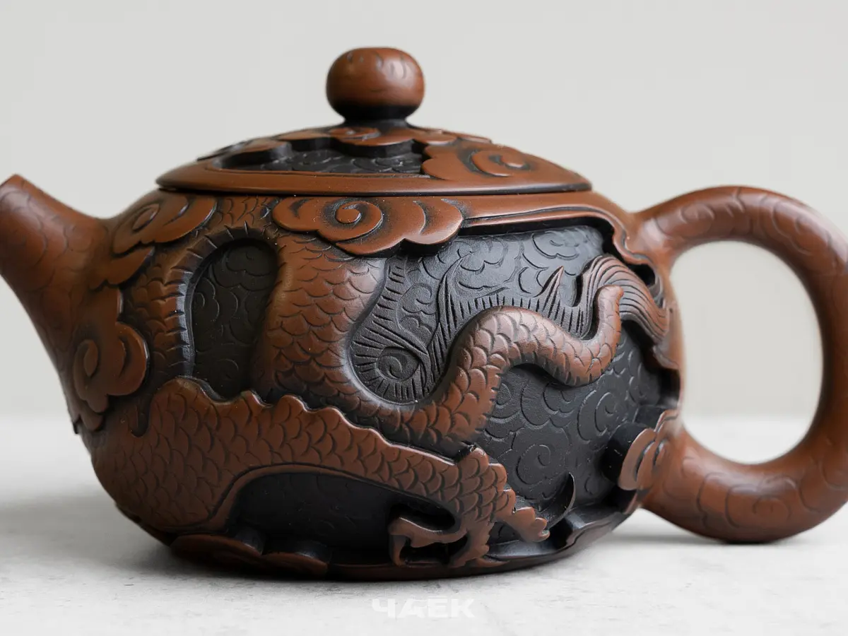 Чайник № 129 из керамики Цзяньшуй, 225 мл