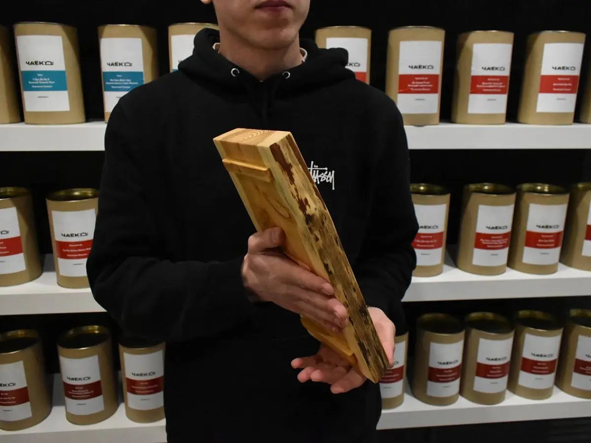 Чабань из лиственницы, маленькая 16