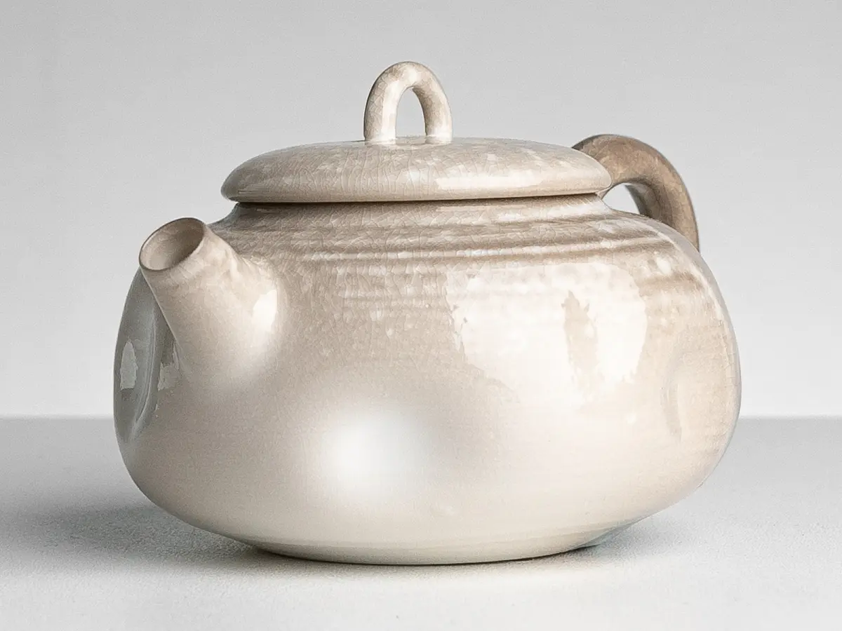 Чайник № 140, керамика Дэхуа, 130 мл