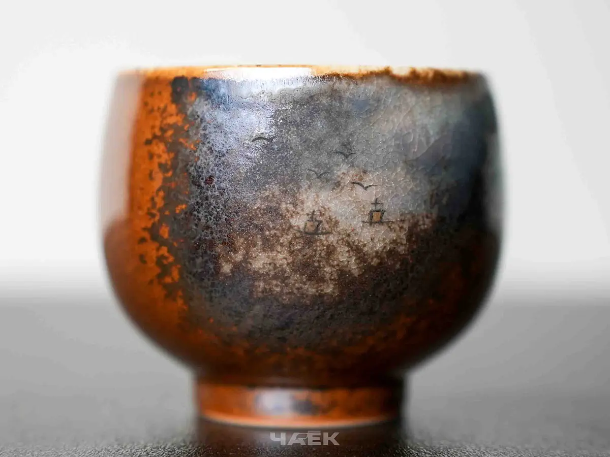 Пиала № 337, керамика Цзиндэчжэнь, 116 мл