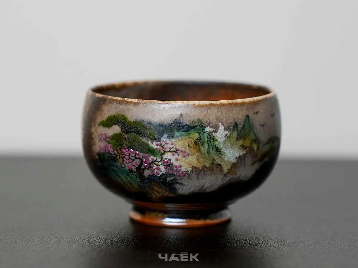 Пиала № 256, керамика Цзиндэчжэнь, 106 мл