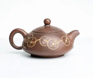 Чайник из Гуанси № 1039, керамика Циньчжоу, 165 мл