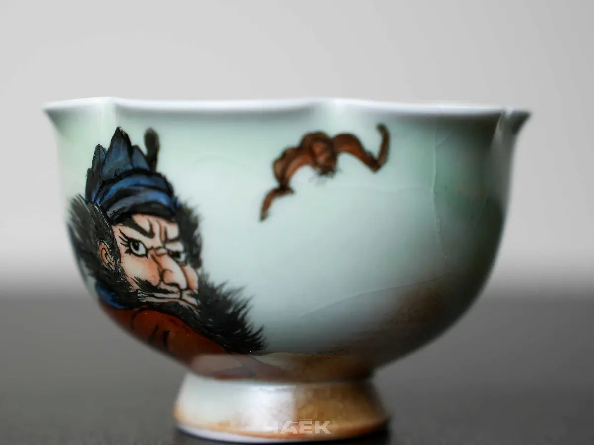 Пиала № 332, керамика Цзиндэчжэнь, 87 мл