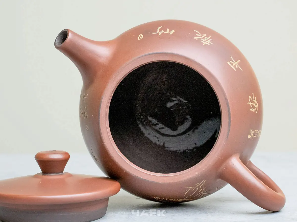 Чайник из Гуанси № 151, керамика Циньчжоу, 158 мл