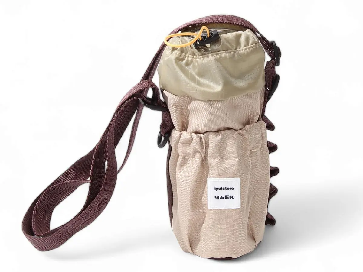 Сумка для колбы «Я с тобой», бежевая