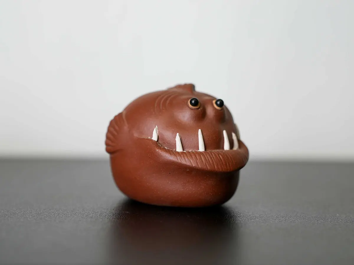 Чайная фигурка «Рыбка» № 45, исинская глина