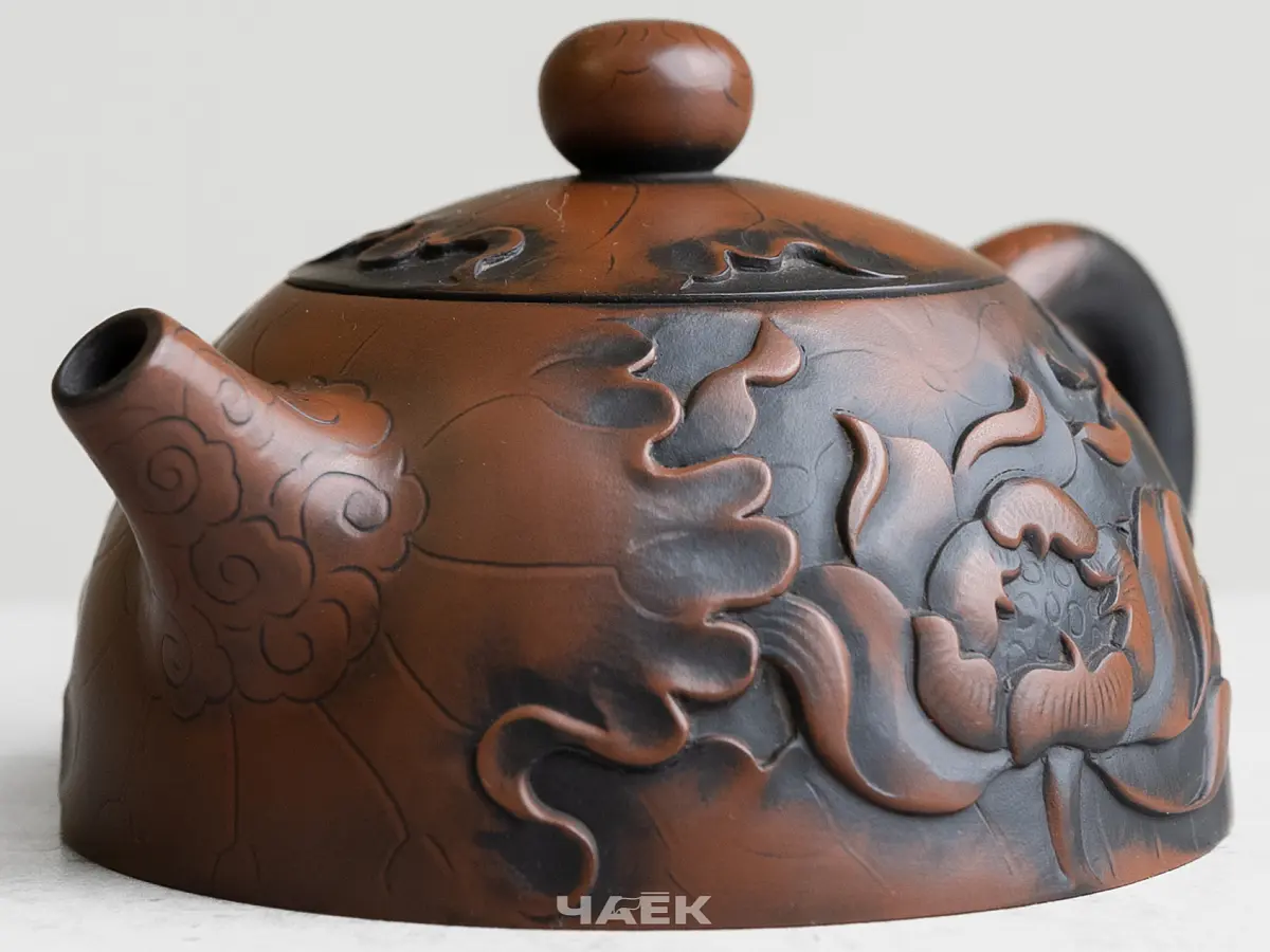 Чайник № 139 из керамики Цзяньшуй, 180 мл