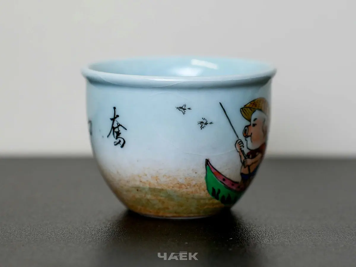 Пиала № 263, керамика Цзиндэчжэнь, 110 мл