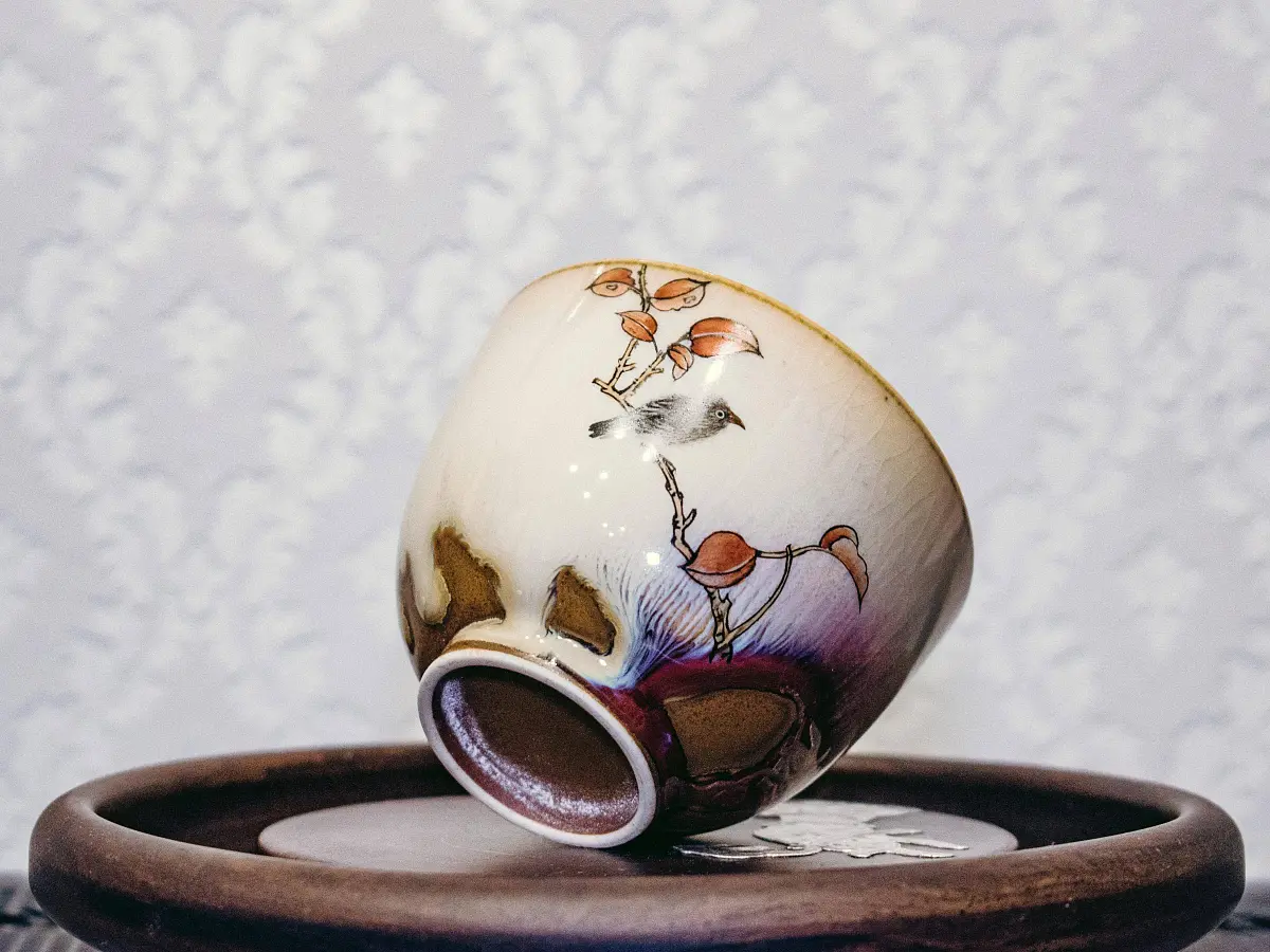 Пиала 208, керамика Цзиндэчжень, 84 мл