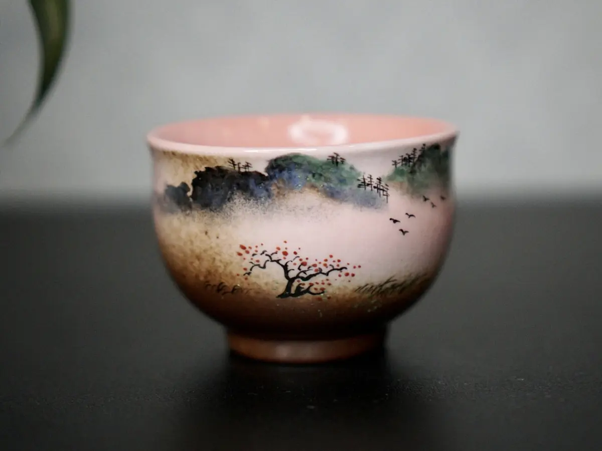 Пиала «Безмятежность» № 74, керамика Цзиндэчжэнь, 95 мл