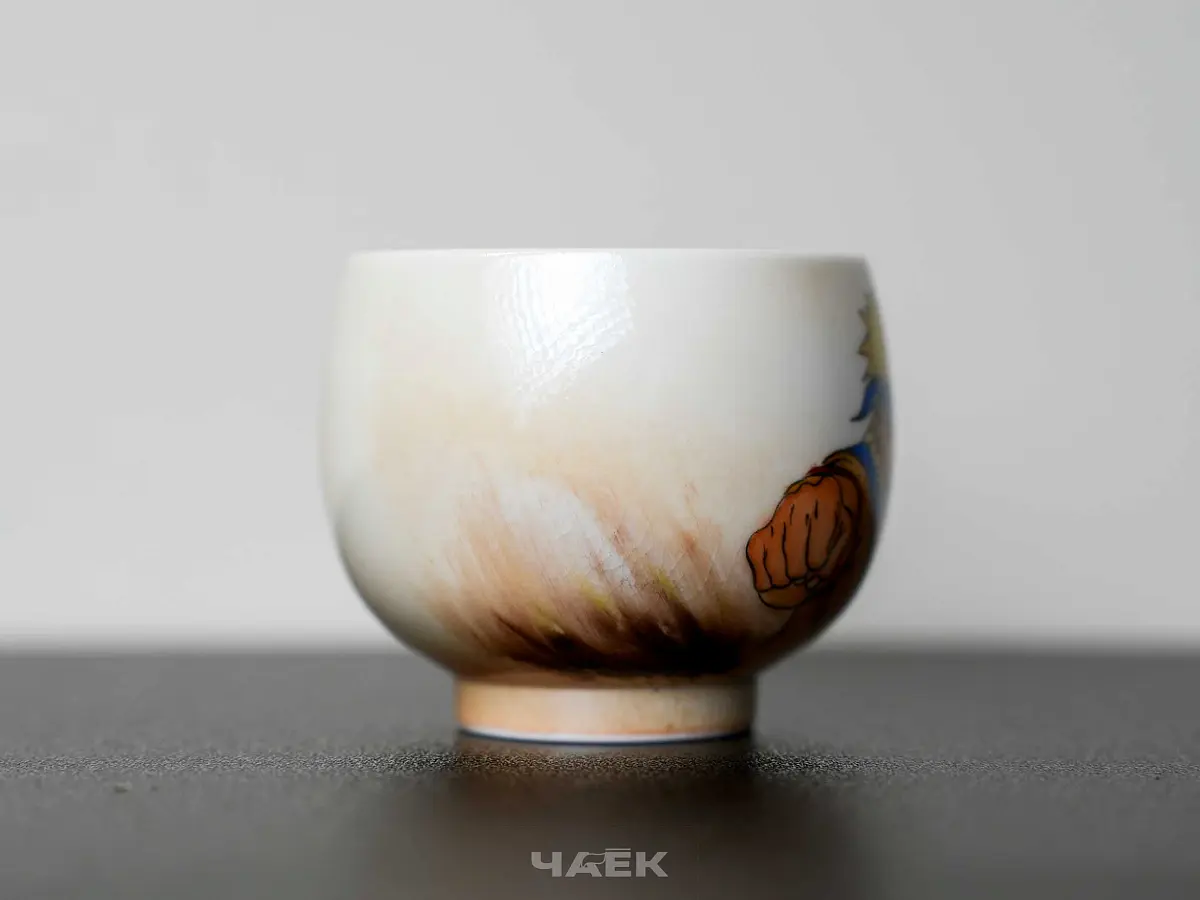 Пиала «Наруто» № 340, керамика Цзиндэчжэнь, 125 мл