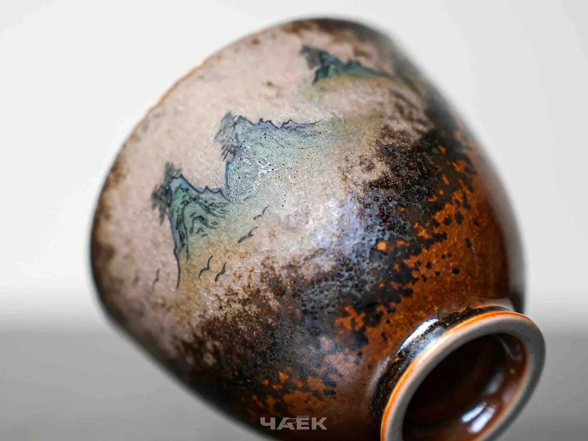 Пиала № 319, керамика Цзиндэчжэнь, 104 мл