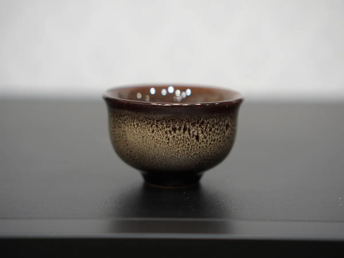 Подарочный чайный набор посуды № 3 | Коричневый