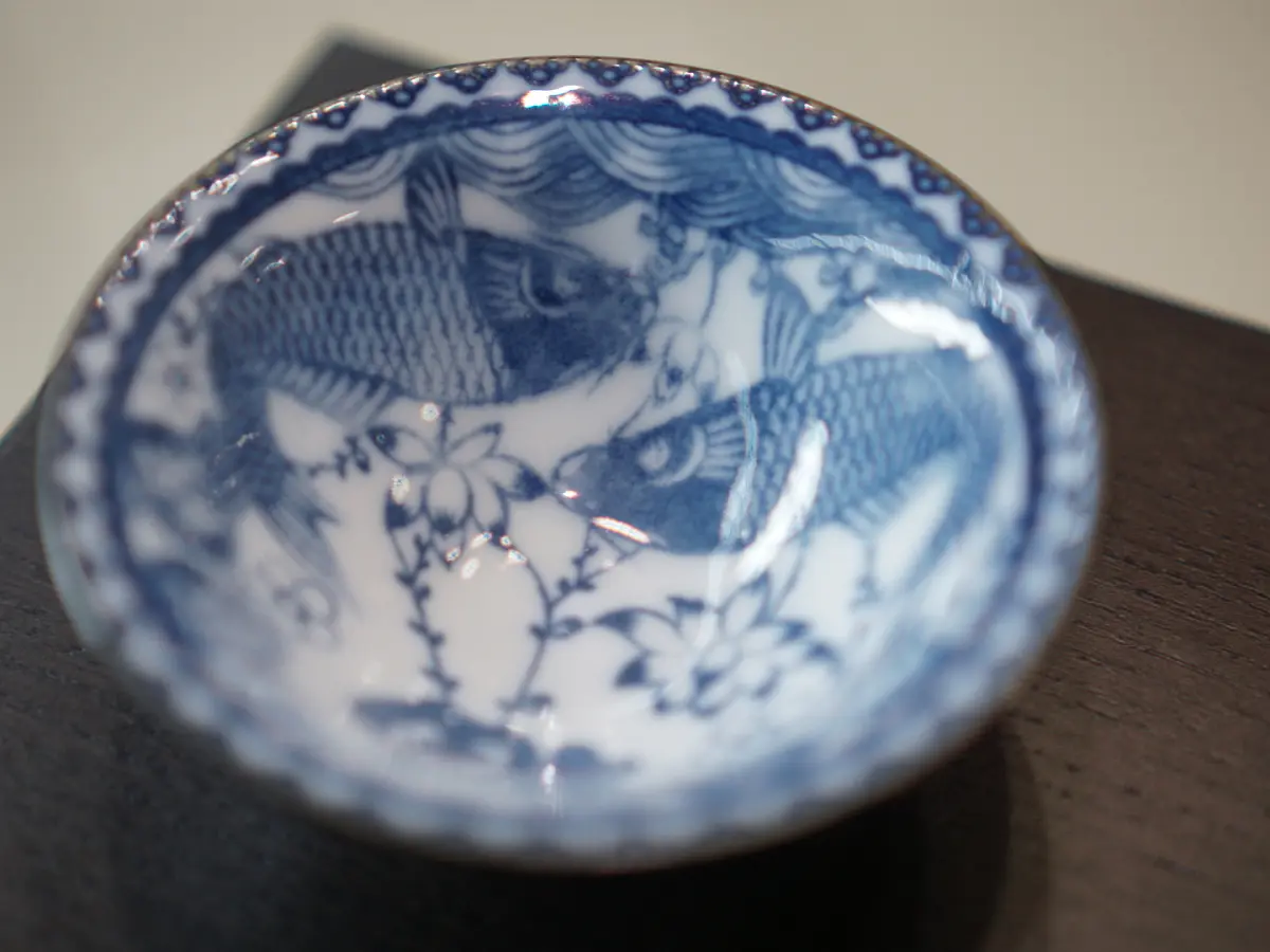 Пиала № 366, фарфор, 43 мл