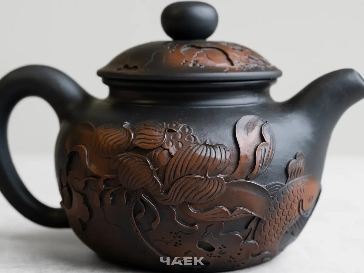 Чайник № 147 из керамики Цзяньшуй, 185 мл