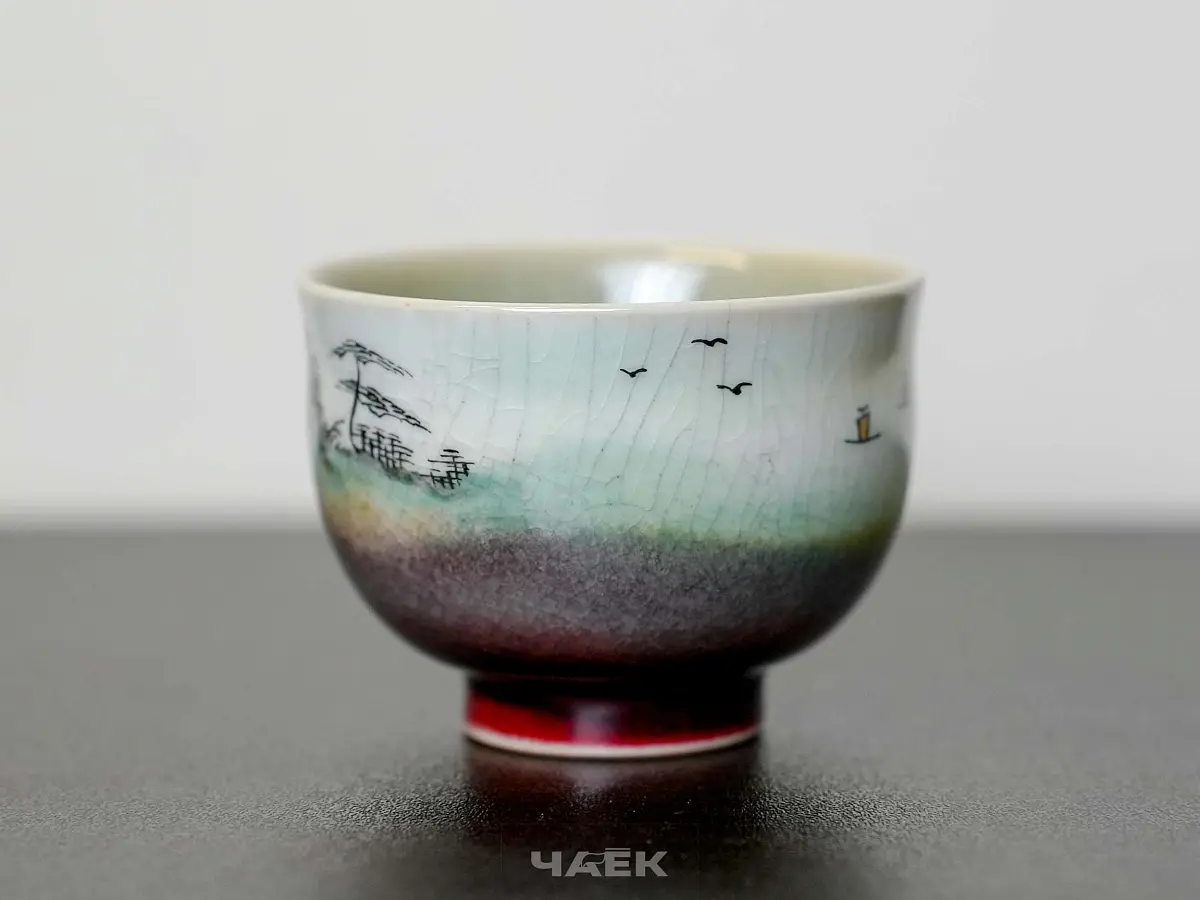 Пиала № 266, керамика Цзиндэчжэнь, 82 мл