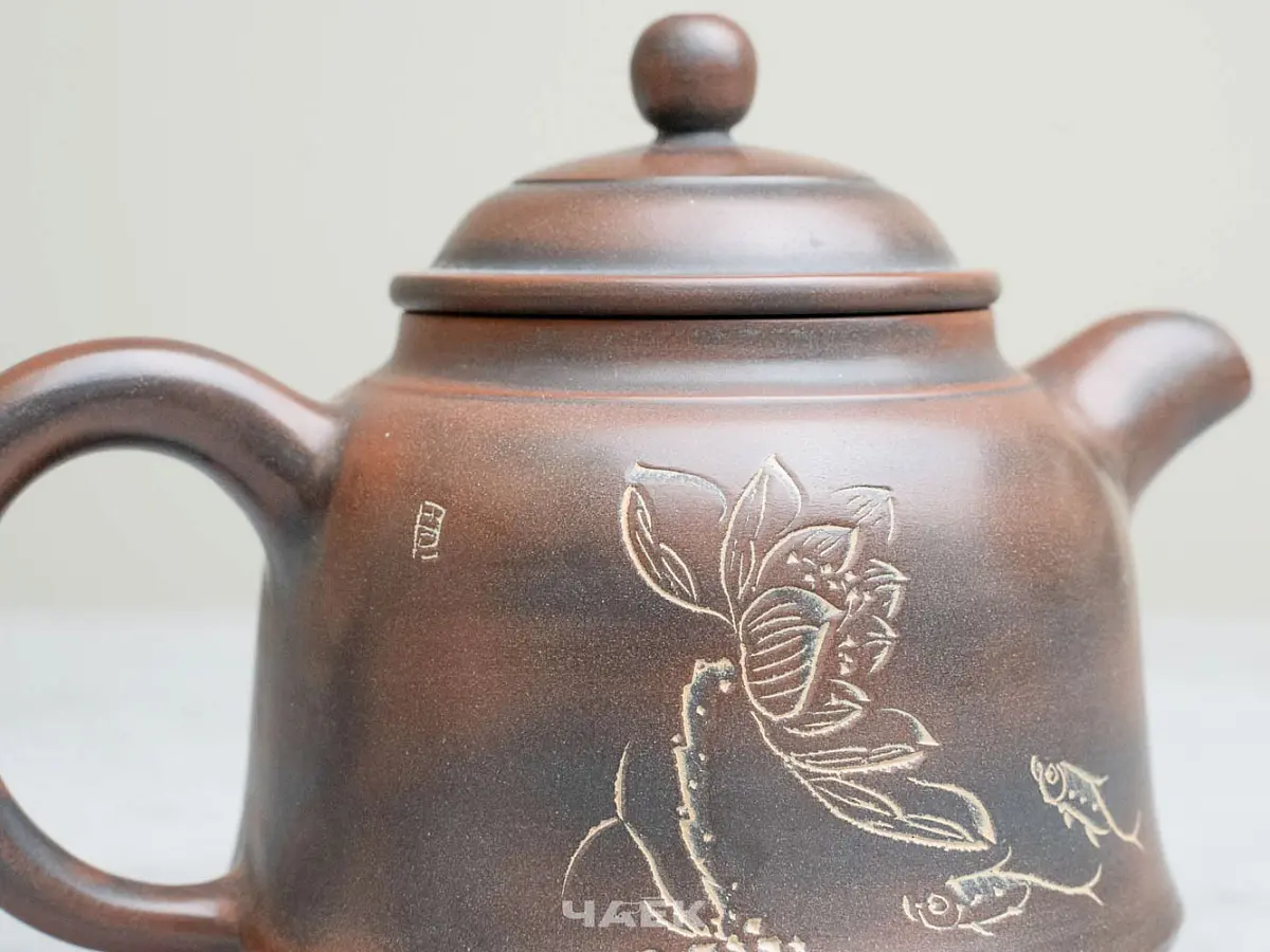 Чайник из Гуанси № 172, керамика Циньчжоу, 152 мл