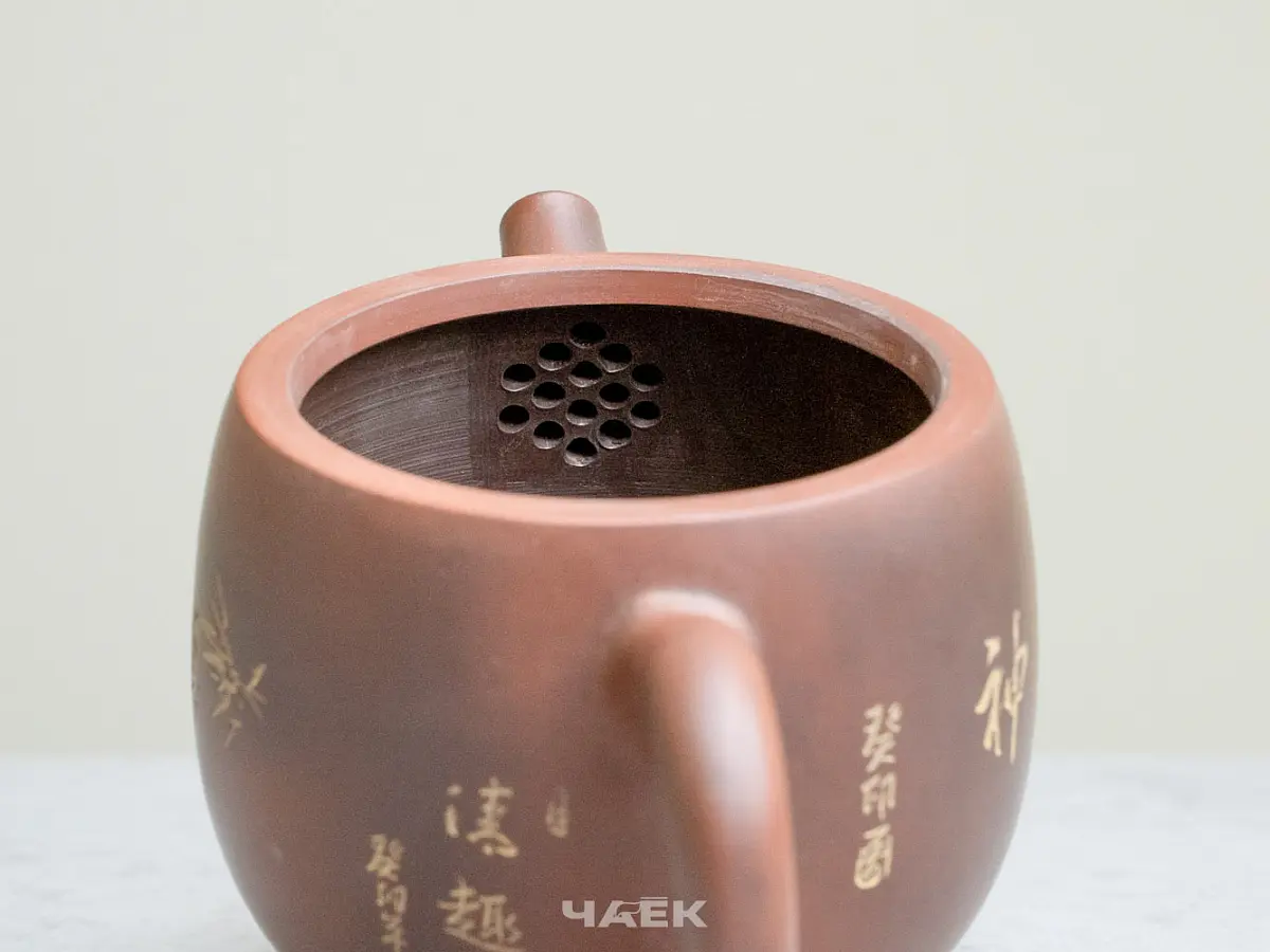 Чайник из Гуанси № 188, керамика Циньчжоу, 161 мл