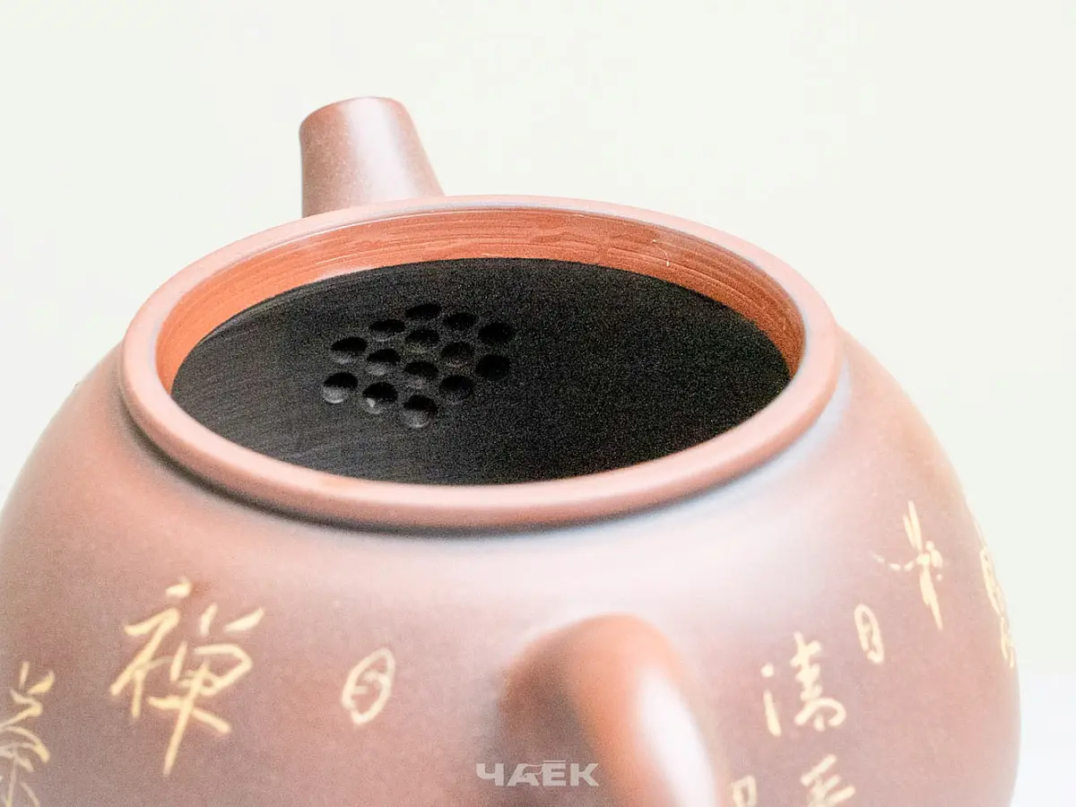 Чайник из Гуанси № 181, керамика Циньчжоу, 128 мл