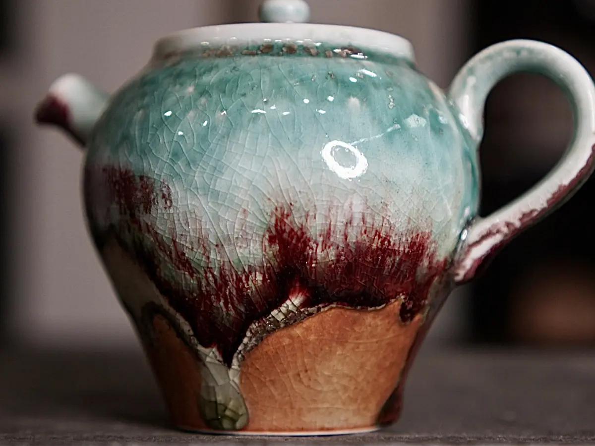 Чайник 17, керамика Цзиндэчжэнь, 212 мл