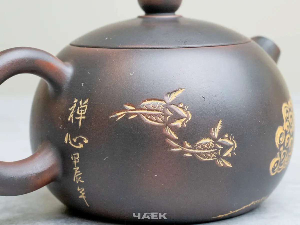 Чайник из Гуанси № 156, керамика Циньчжоу, 150 мл