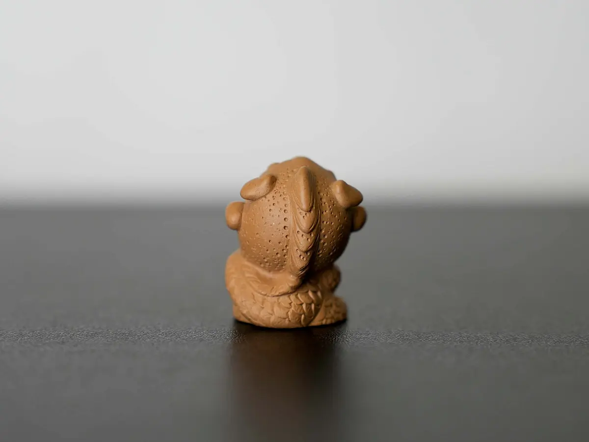 Чайная фигурка «Дракон» № 66, исинская глина