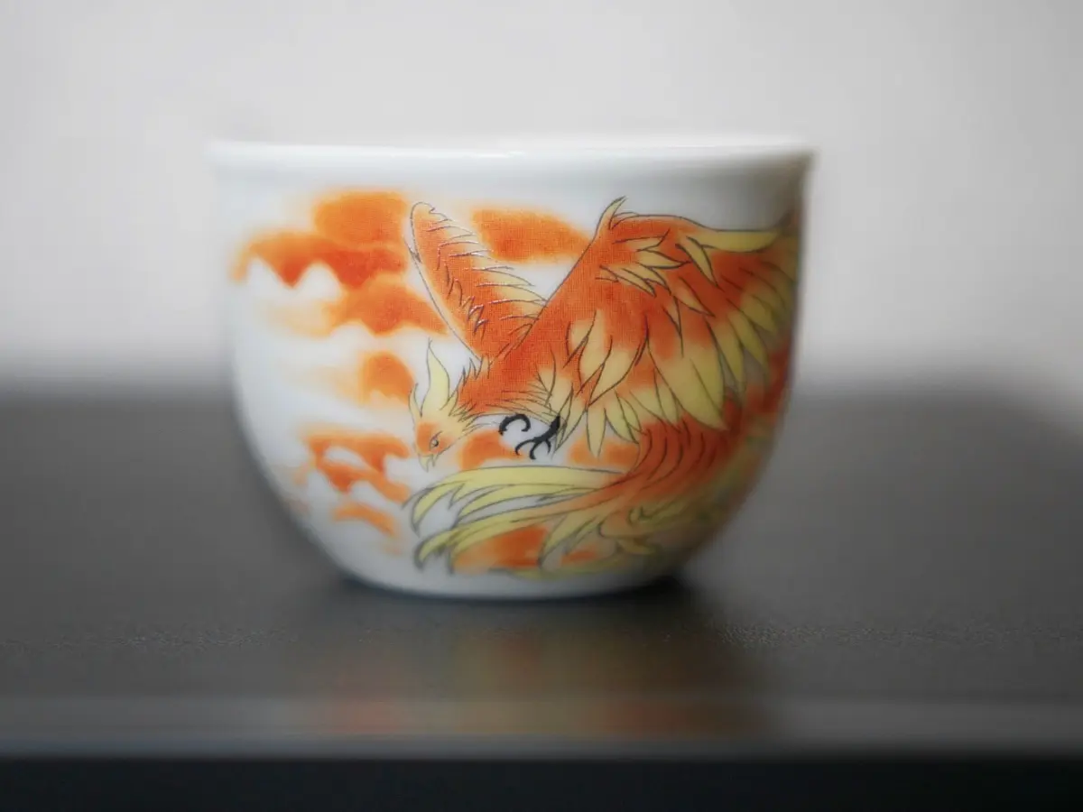 Пиала «Фэнхуан» № 33, фарфор Цзиньдэчжень, 130 мл