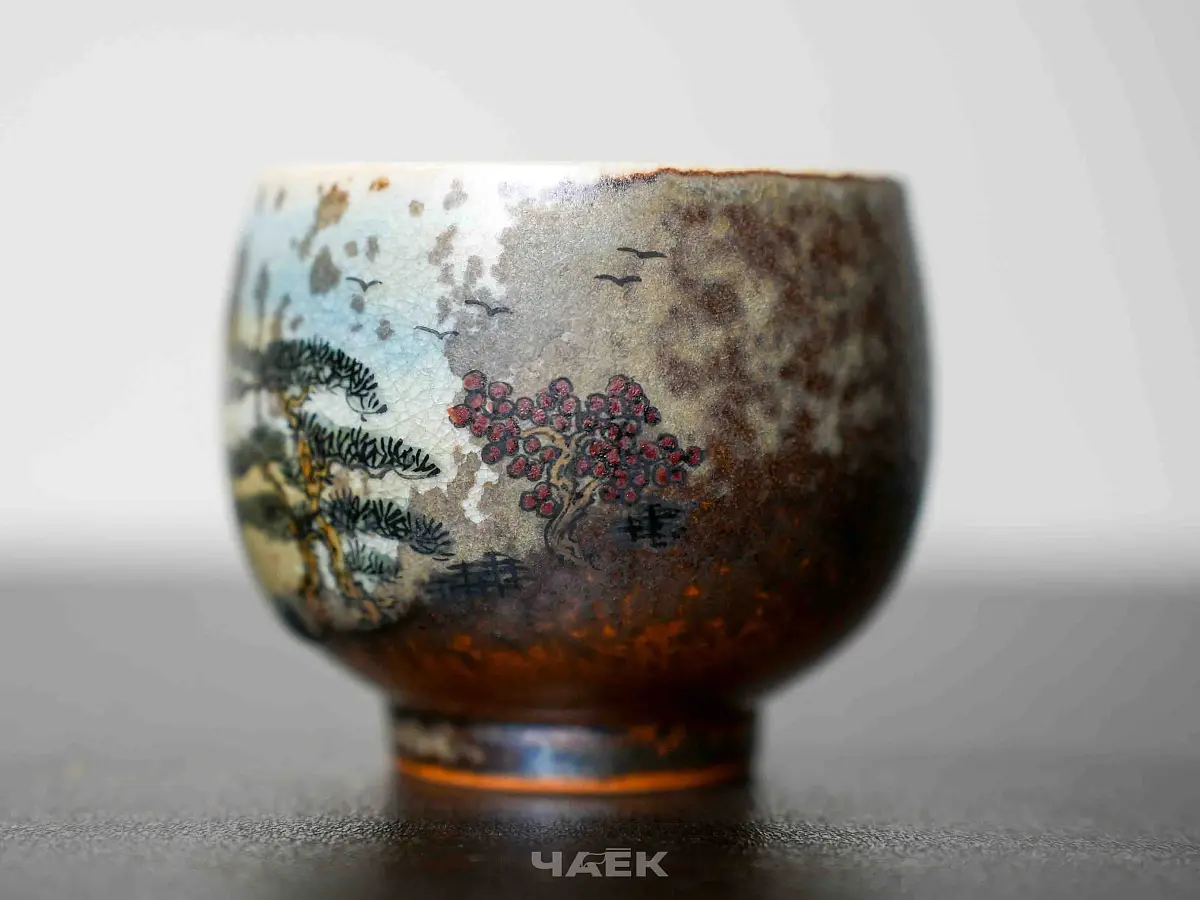 Пиала № 328, керамика Цзиндэчжэнь, 121 мл