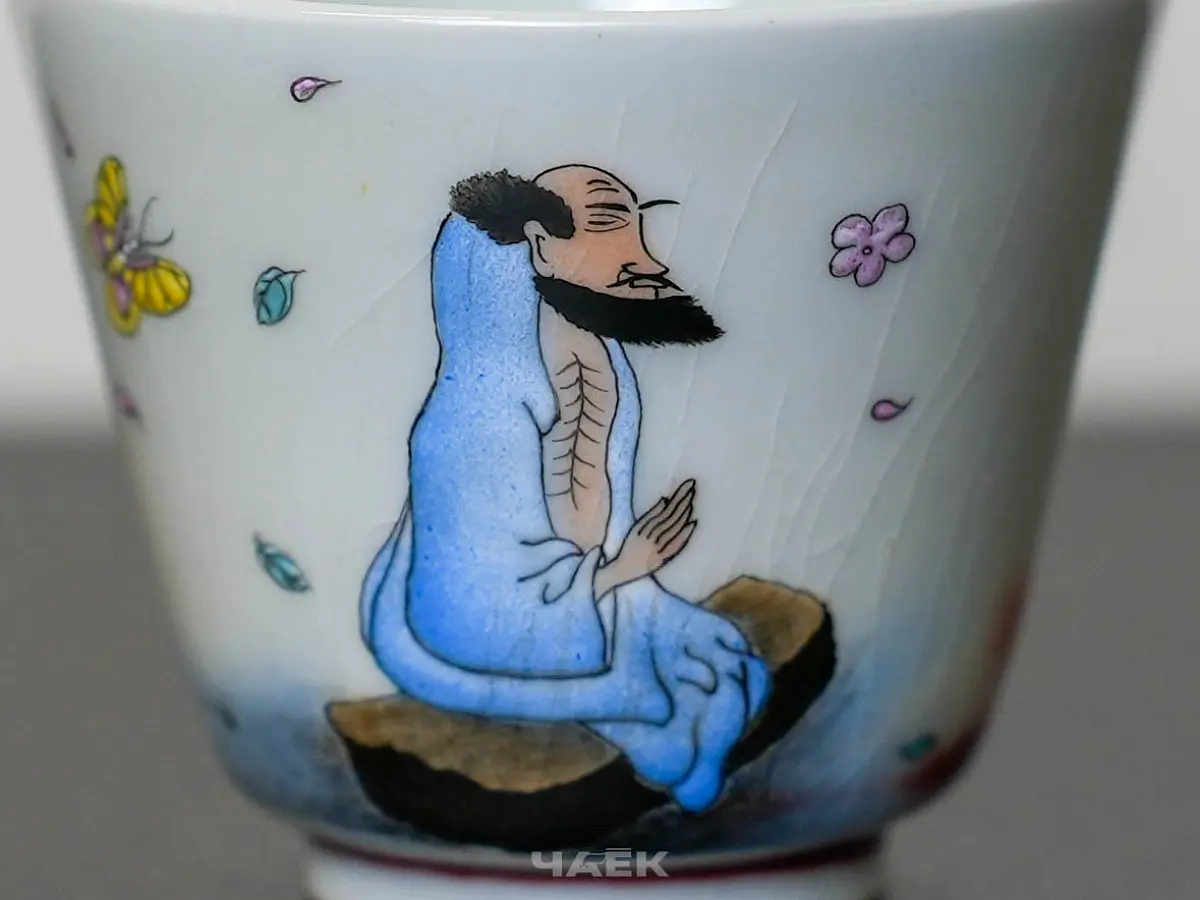 Пиала № 268, керамика Цзиндэчжэнь, 76 мл