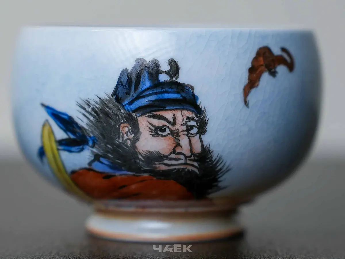 Пиала № 327, керамика Цзиндэчжэнь, 121 мл