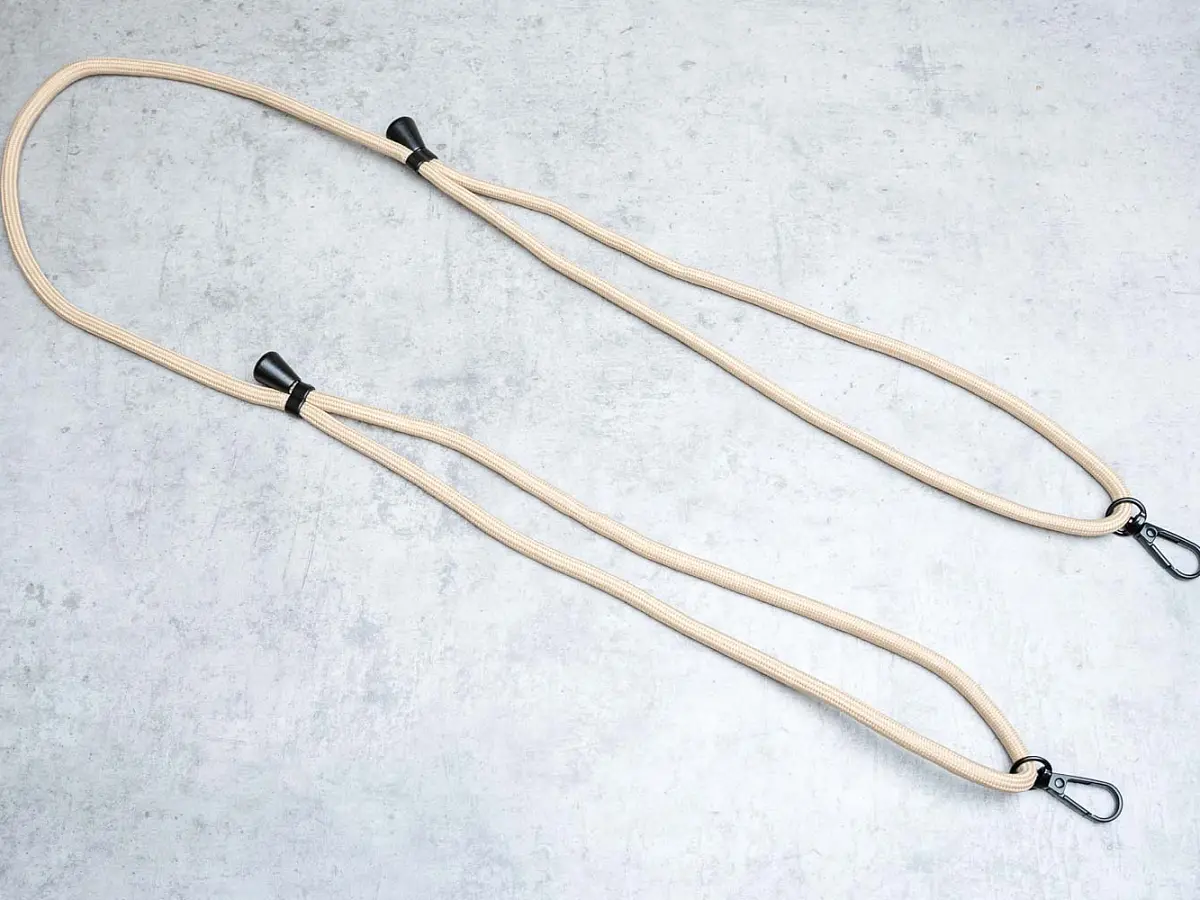 Шнурок для колбы, бежевый
