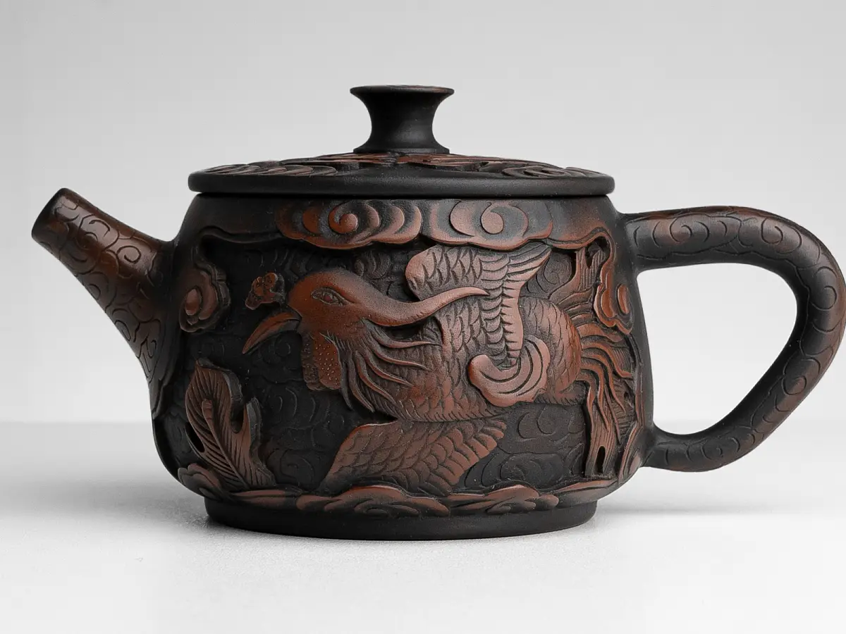 Чайник № 802 из керамики Цзяньшуй, 224 мл