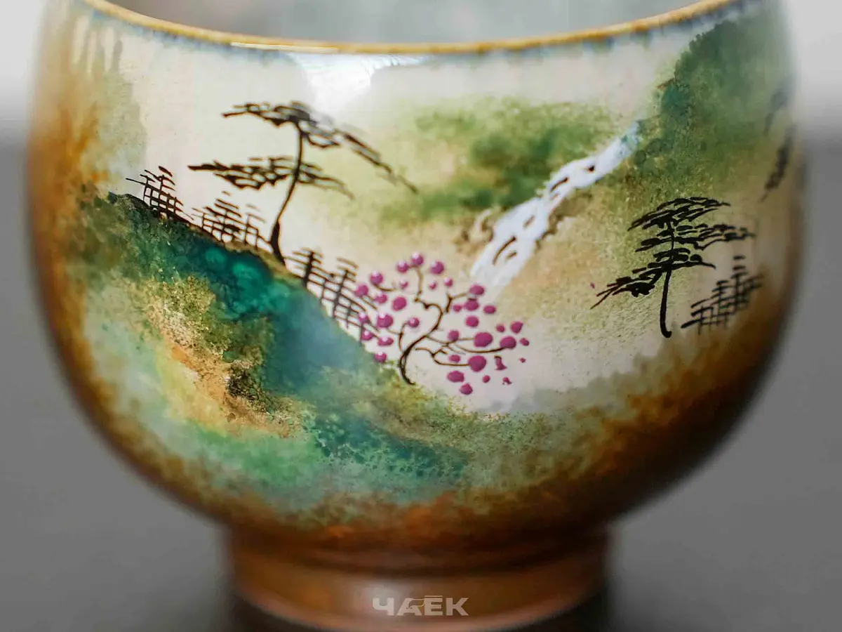 Пиала № 261, керамика Цзиндэчжэнь, 110 мл