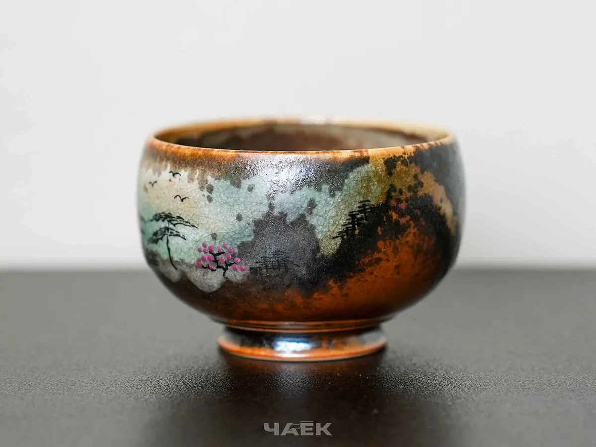 Пиала № 267, керамика Цзиндэчжэнь, 106 мл