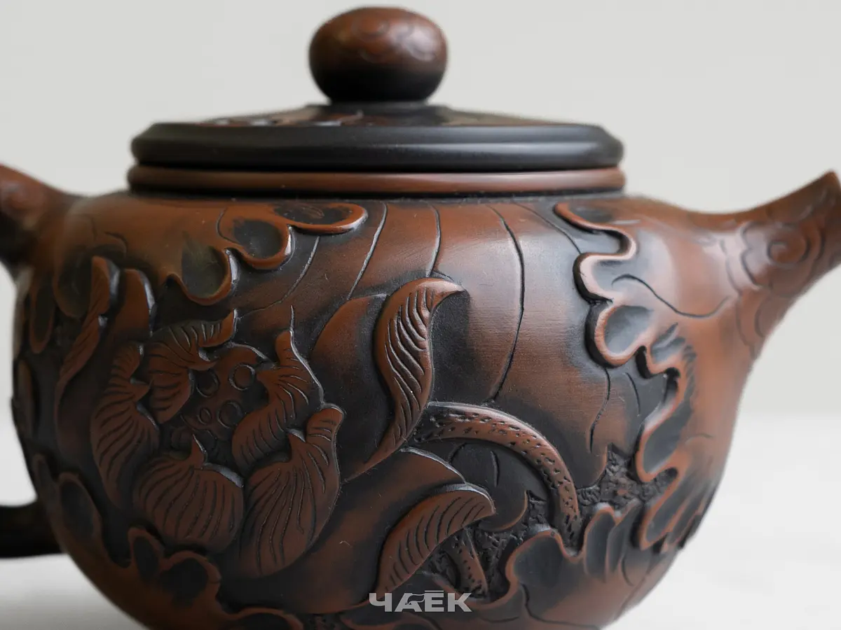 Чайник № 142 из керамики Цзяньшуй, 206 мл