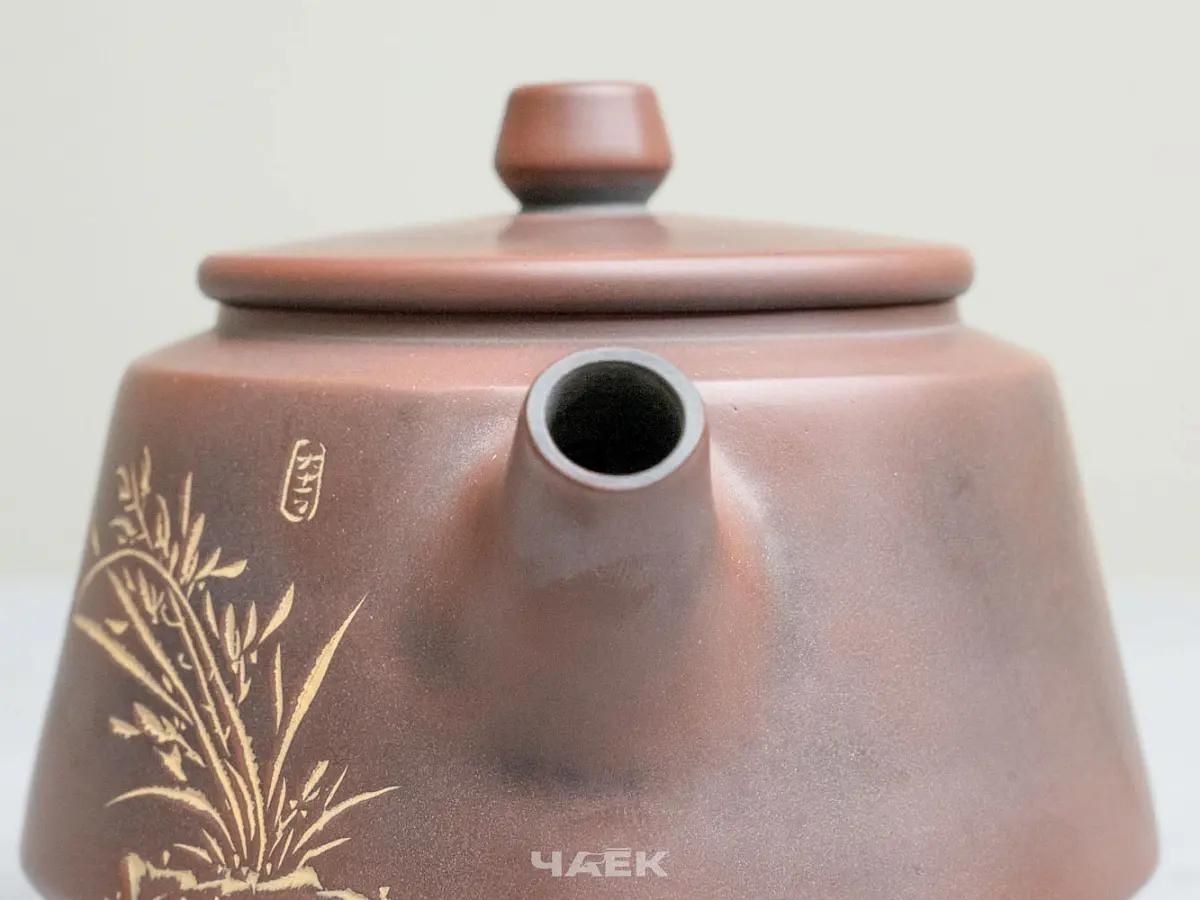 Чайник из Гуанси № 168, керамика Циньчжоу, 206 мл