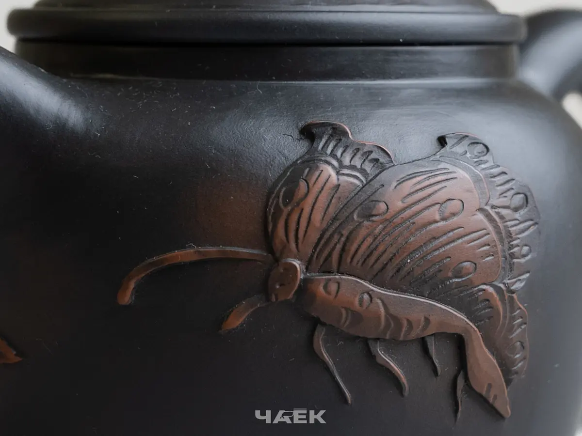 Чайник № 146 из керамики Цзяньшуй, 183 мл
