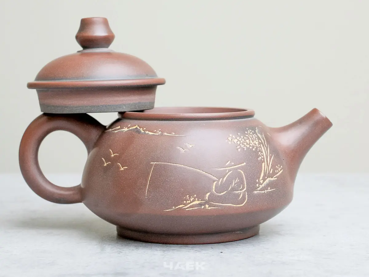 Чайник из Гуанси № 178, керамика Циньчжоу, 120 мл