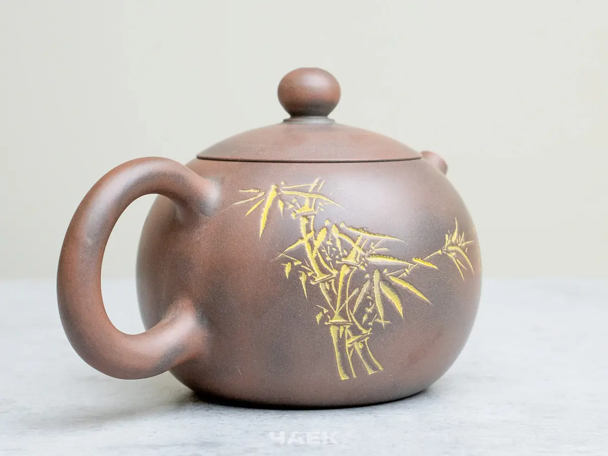 Чайник из Гуанси № 174, керамика Циньчжоу, 134 мл