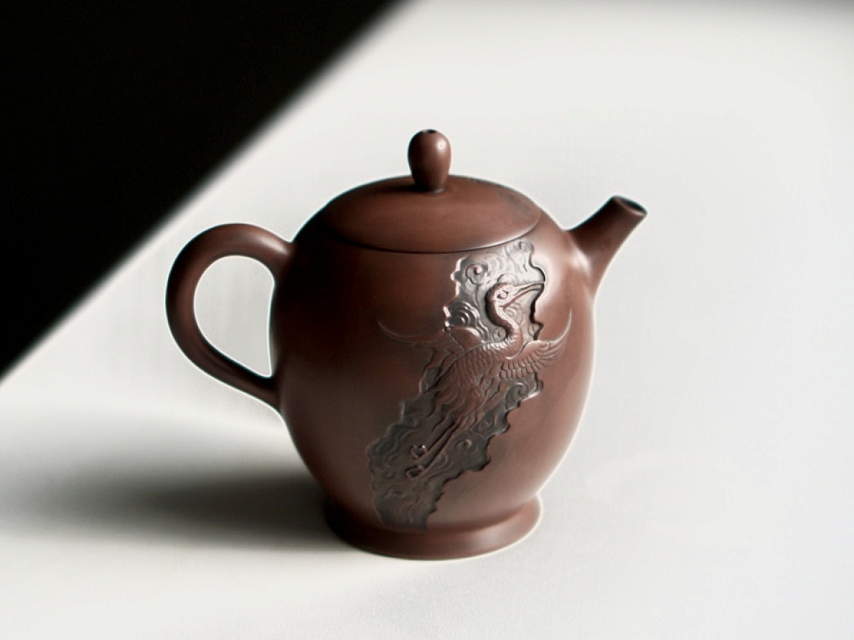 Чайник из Гуанси №24, керамика Циньчжоу, 210 мл