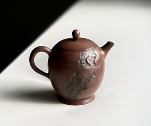 Чайник из Гуанси №24, керамика Циньчжоу, 210 мл