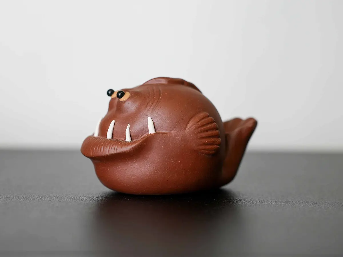 Чайная фигурка «Рыбка» № 45, исинская глина