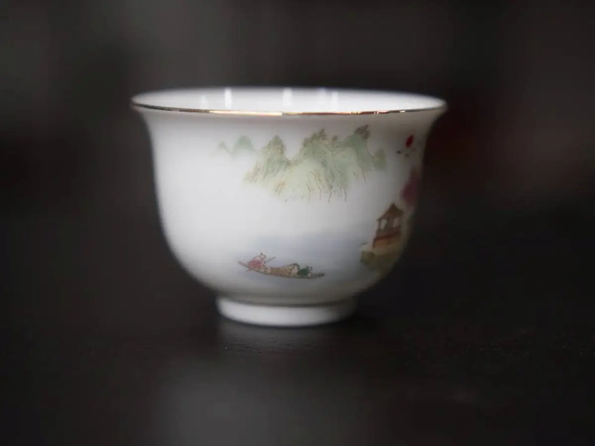 Пиала № 5, фарфор, 68 мл