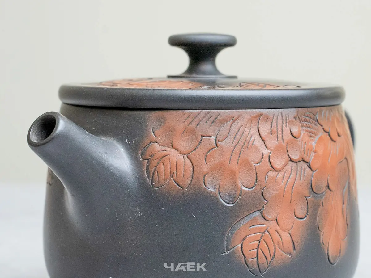 Чайник из Гуанси № 158, керамика Циньчжоу, 180 мл