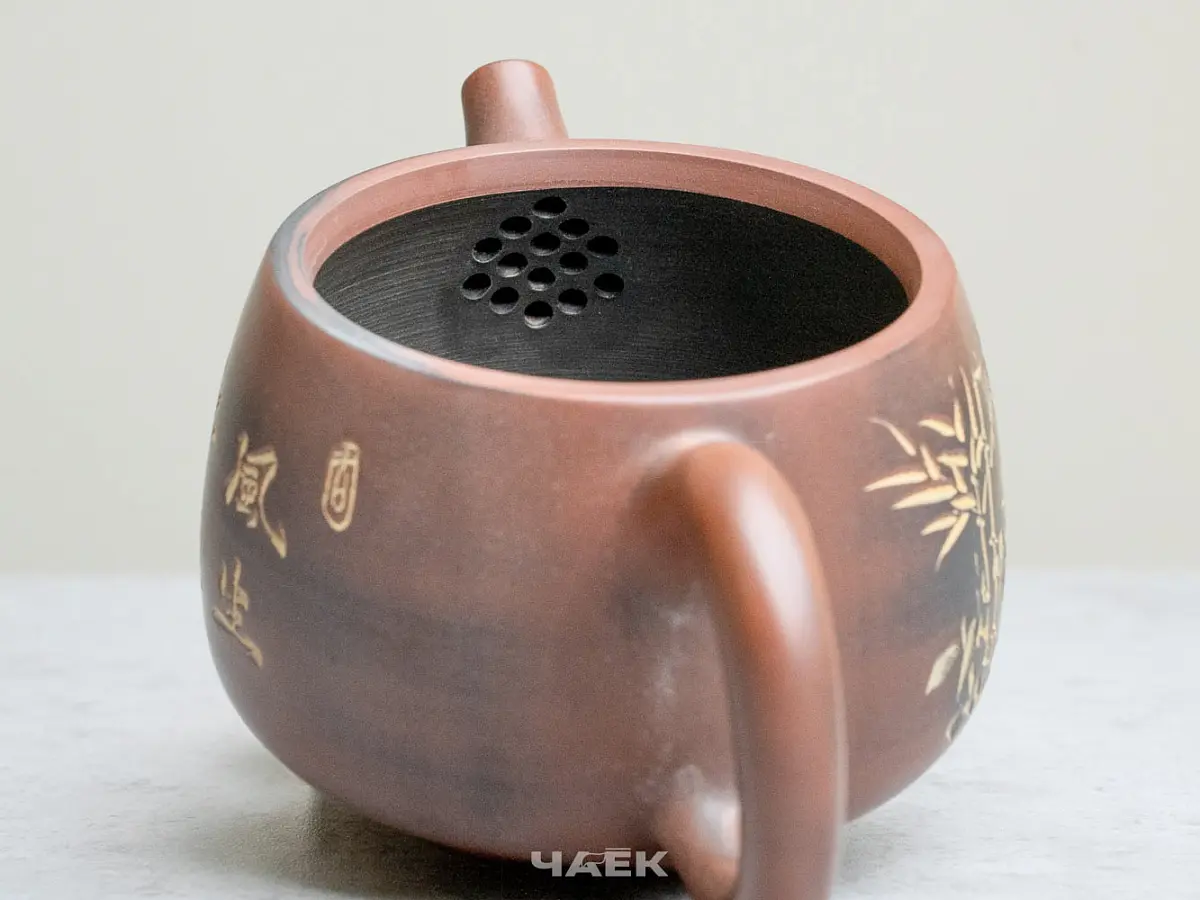 Чайник из Гуанси № 180, керамика Циньчжоу, 143 мл